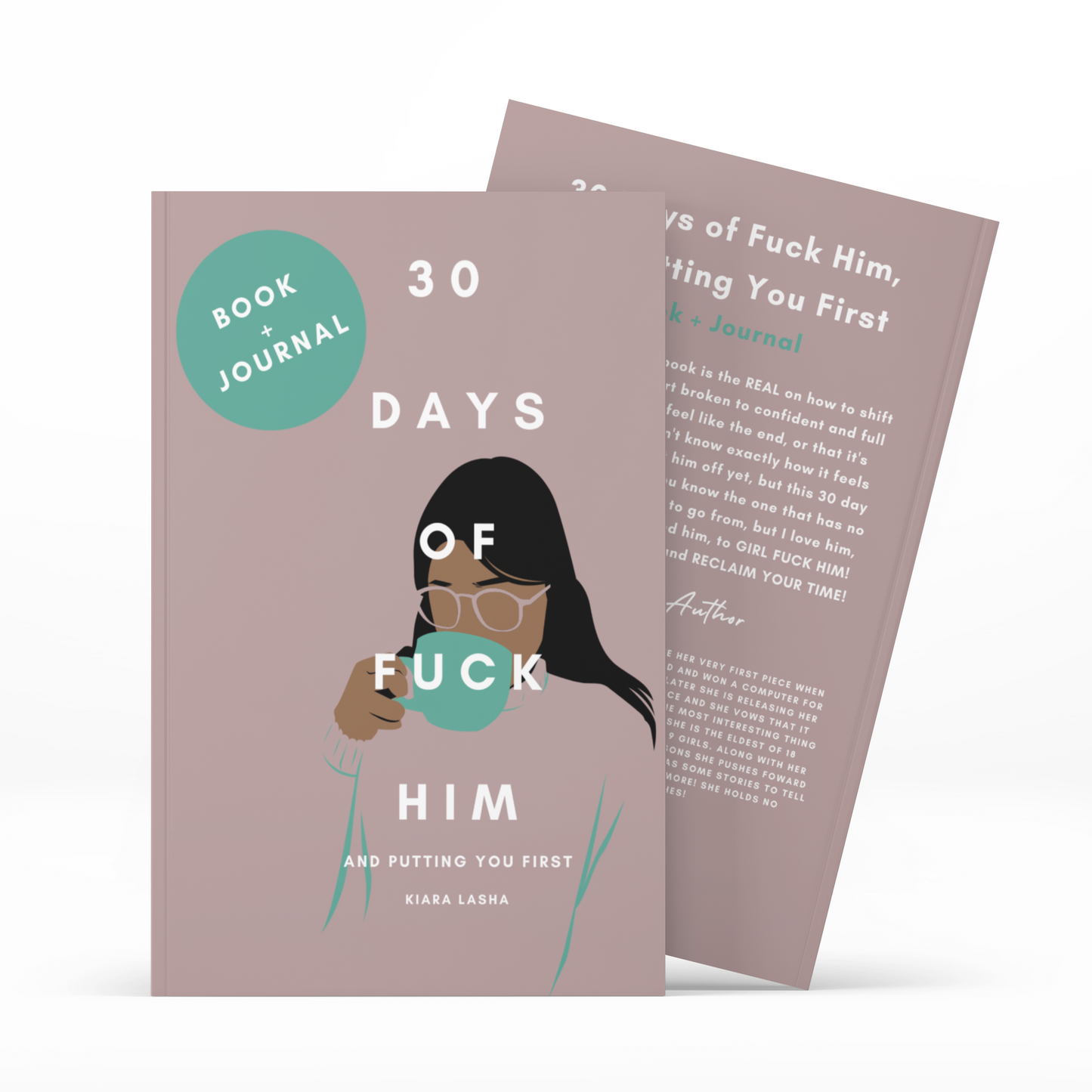 30 Days Of Fuck Him + Putting Yourself First Book and Guide.
